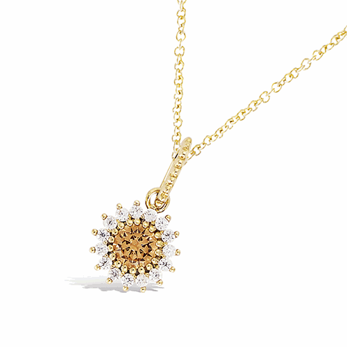 Pendentif en plaqué or – 62ED0340CH