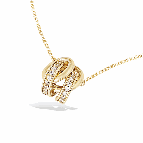Pendentif en plaqué or – 62ED0800CZ