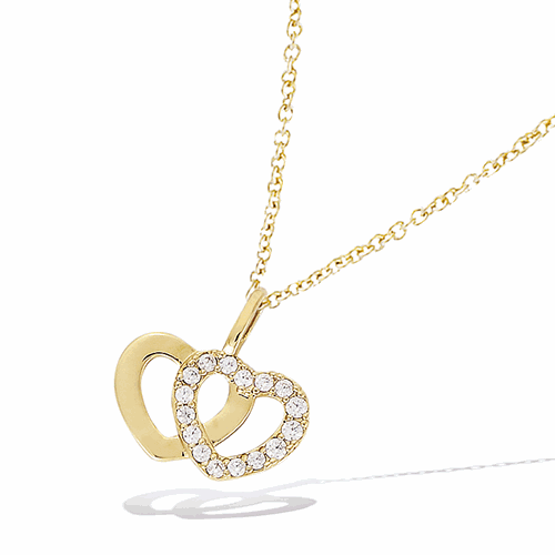Pendentif en plaqué or – 62ED1120CZ