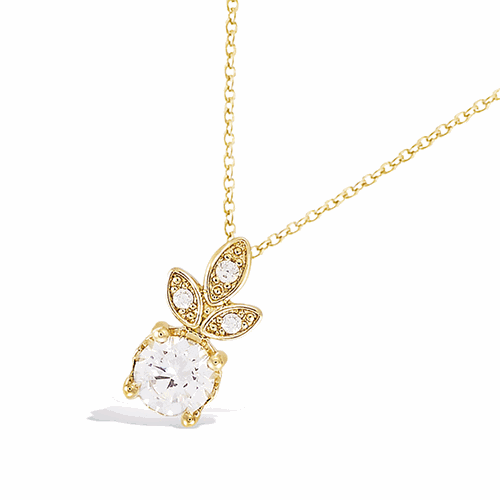 Pendentif en plaqué or – 62HA1720CZ