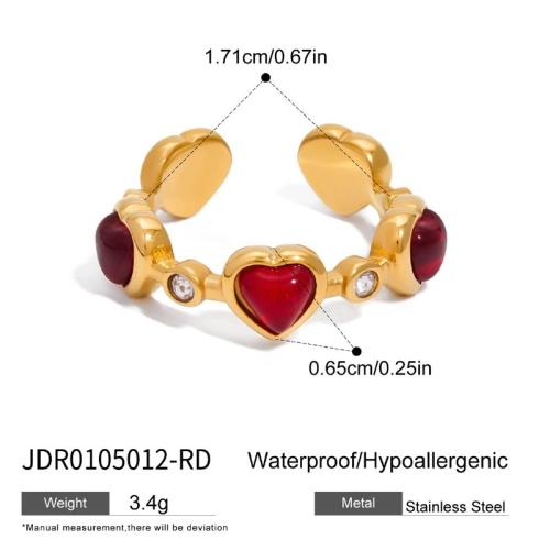 Bague en acier – BG0105012-RD