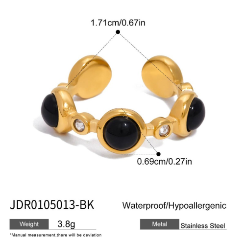 Bague en acier – BG0105013-BK