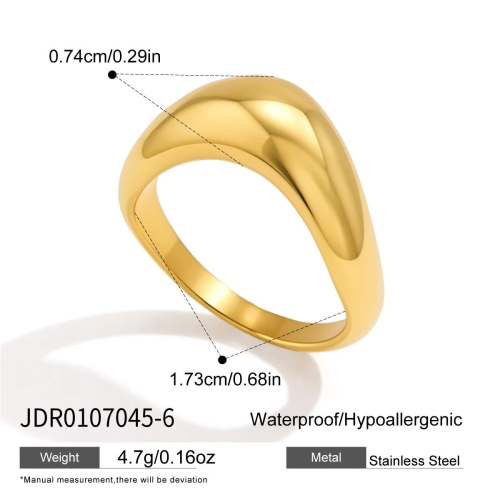BAGUE ACIER REF BG0107045-6