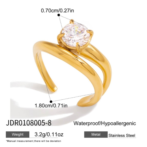 Bague en acier – BG0108005-8
