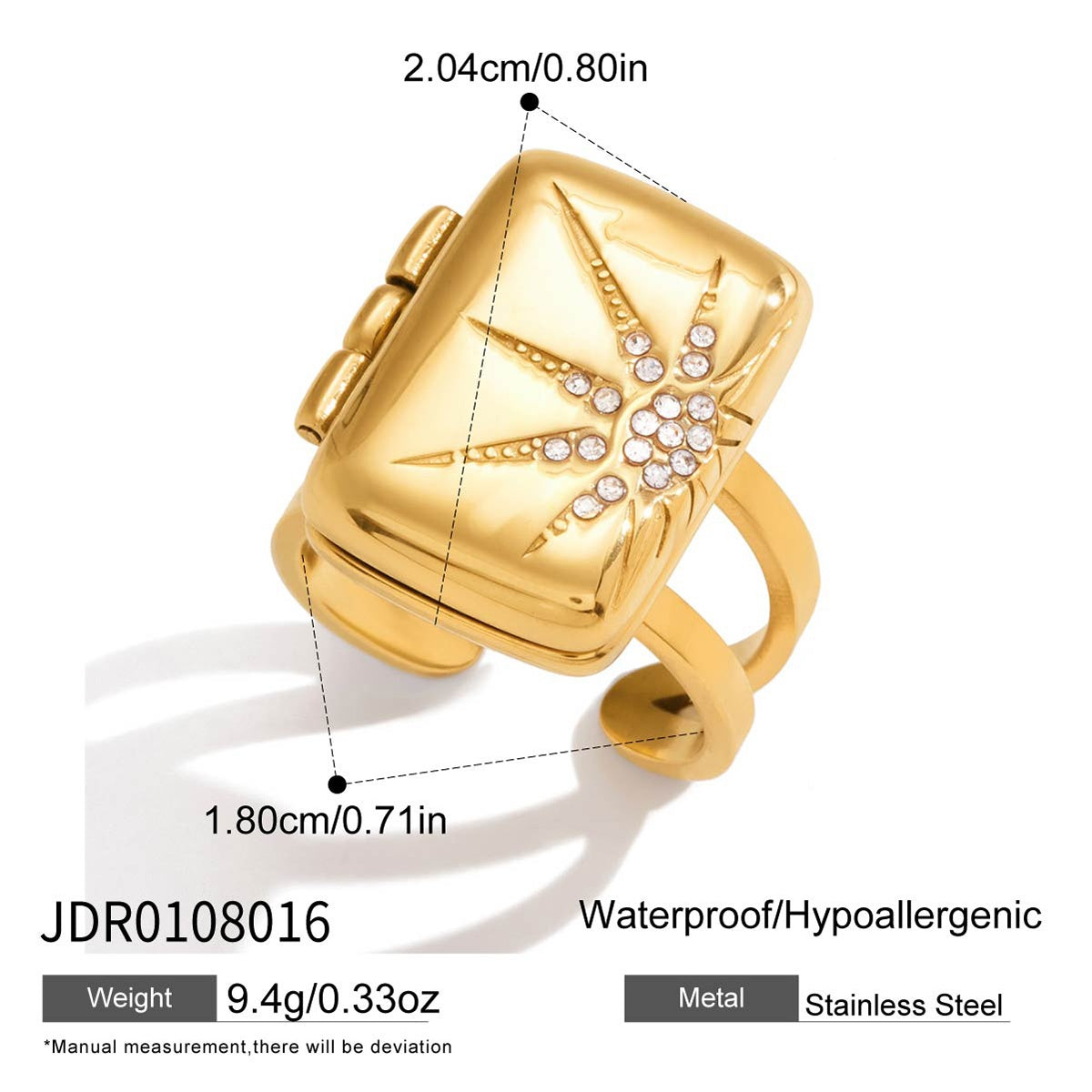 Bague en acier – BG0108016