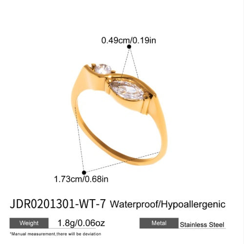 Bague en acier – BG0201301-WT-7