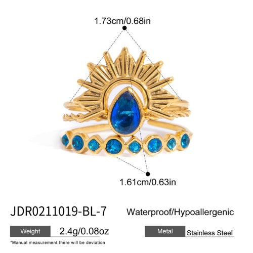 Bague en acier – BG0211019-BL-7