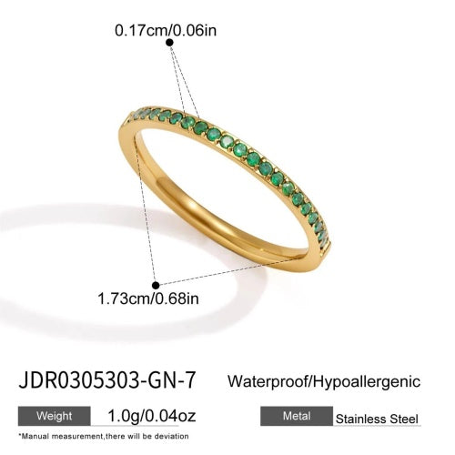 Bague en acier – BG0305303-GN-7