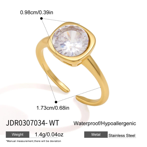 BAGUE ACIER REF BG0307034-WT