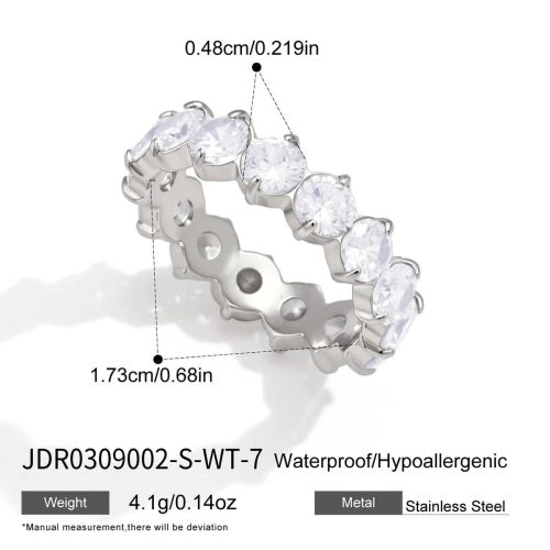 Bague en acier – BG0309002-S-WT-7