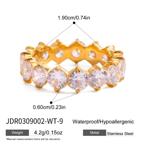 Bague en acier – BG0309002-WT-9