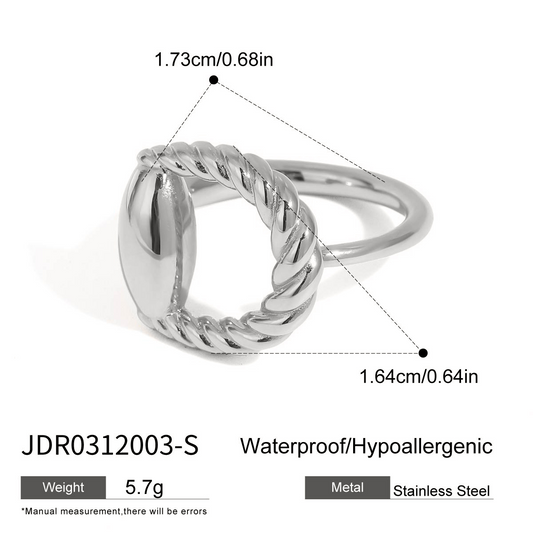 Bague en acier - BG0312003-S