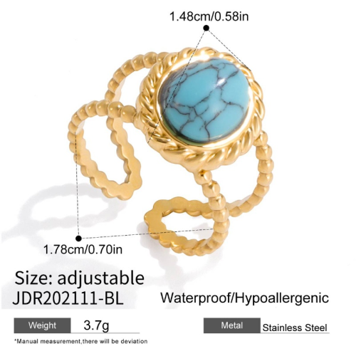 Bague en acier – BG202111-BL