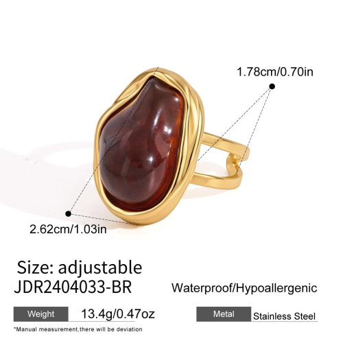 BAGUE ACIER REF BG2404033-BR