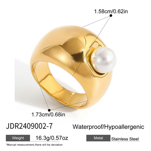 Bague en acier - BG2409002-7-54