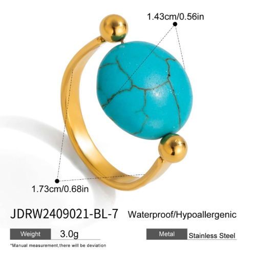 Bague en acier – BGW2409021-BL-7