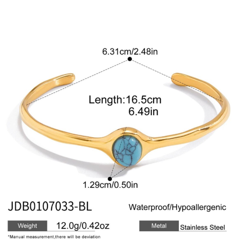 Bracelet en acier – BR0107033-BL