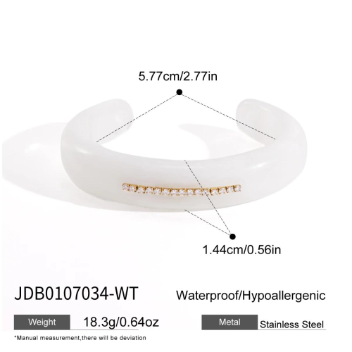 BRACELET ACIER REF BR0107034-WT