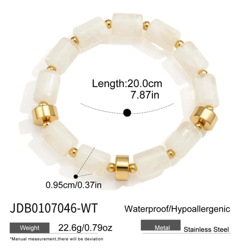 BRACELET ACIER REF BR0107046-WT