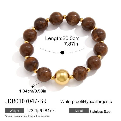 BRACELET ACIER REF BR0107047-BR