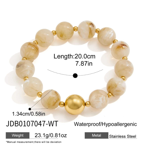 BRACELET ACIER REF BR0107047-WT