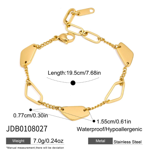 BRACELET ACIER REF BR0108027