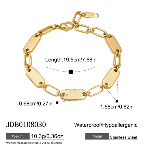BRACELET ACIER REF BR0108030