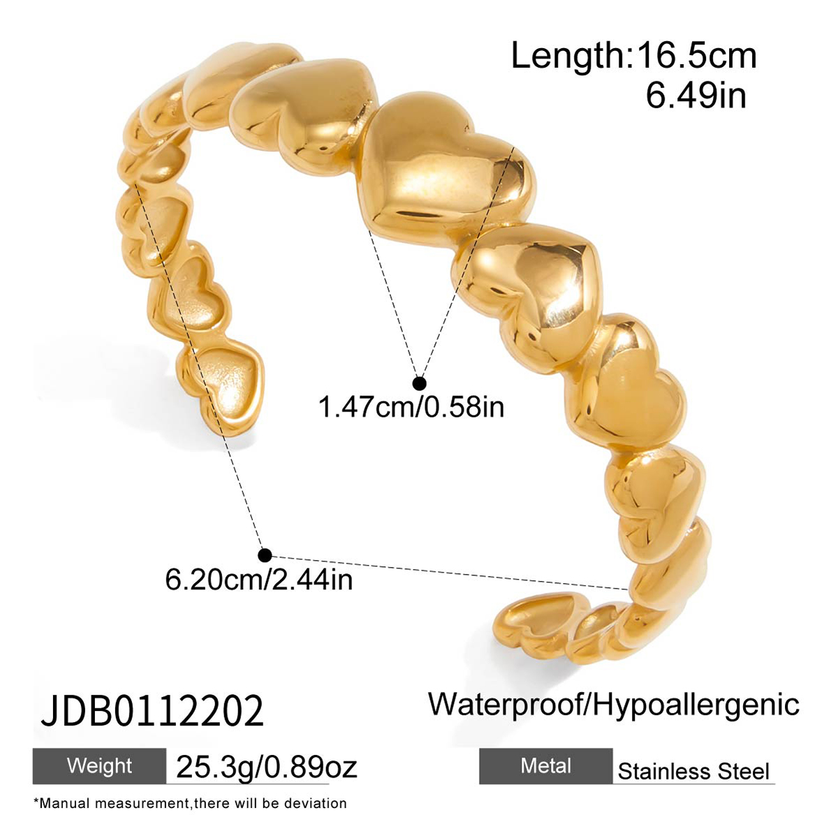Bracelet en acier – BR0112202