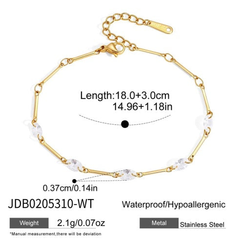Bracelet en acier – BR0205310-WT