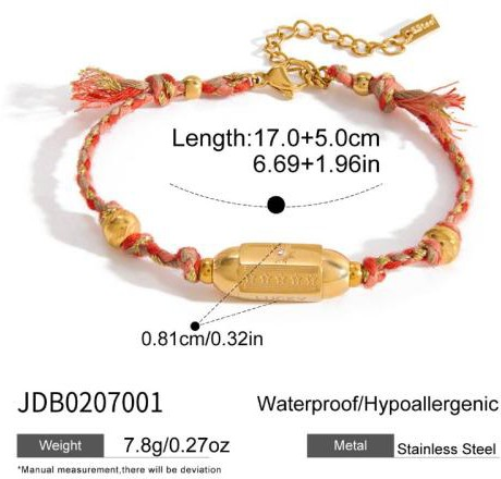 Bracelet en acier – BR0207001
