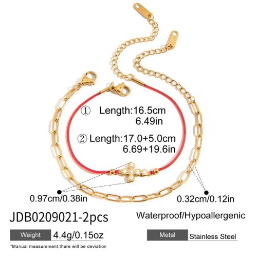 Bracelet en acier – BR0209021-2PCS