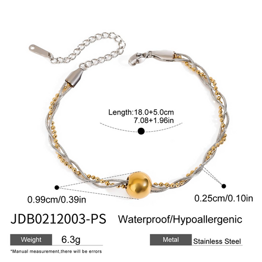 Bracelet en acier - BR0212003-PS