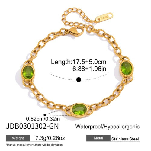 Bracelet en acier – BR0301302-GN