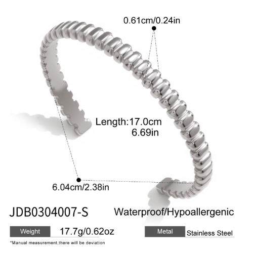 Bracelet en acier – BR0304007-S