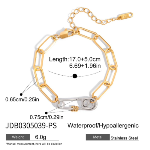 Bracelet en acier – BR0305039-PS