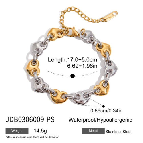 Bracelet en acier – BR0306009-PS