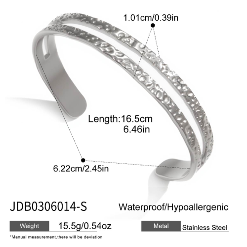 Bracelet en acier – BR0306014-S