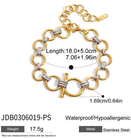 Bracelet en acier – BR0306019-PS