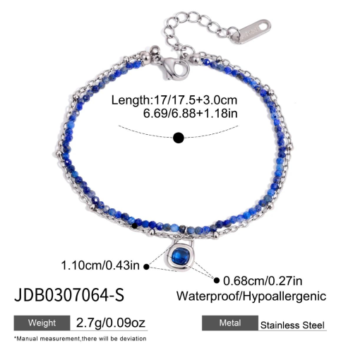 BRACELET ACIER REF BR0307064-S