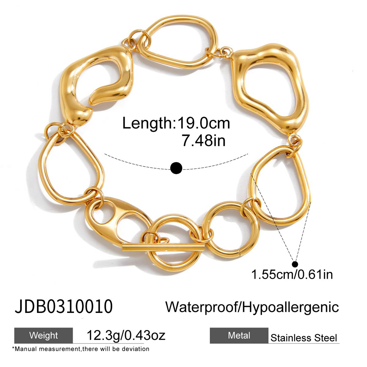 Bracelet en acier – BR0310010