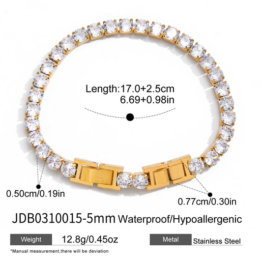 Bracelet en acier – BR0310015-5MM