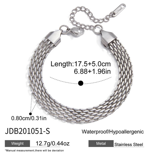 Bracelet en acier – BR201051-S