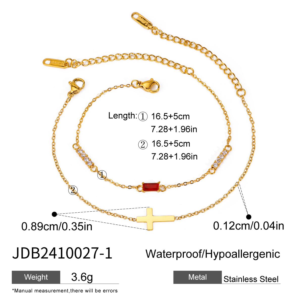 Bracelet en acier - BR2410027-1