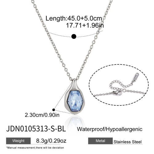 COLLIER ACIER REF COL0105313-S-BL