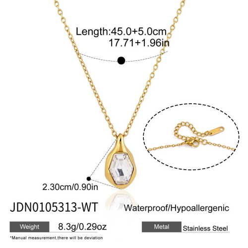 COLLIER ACIER REF COL0105313-WT