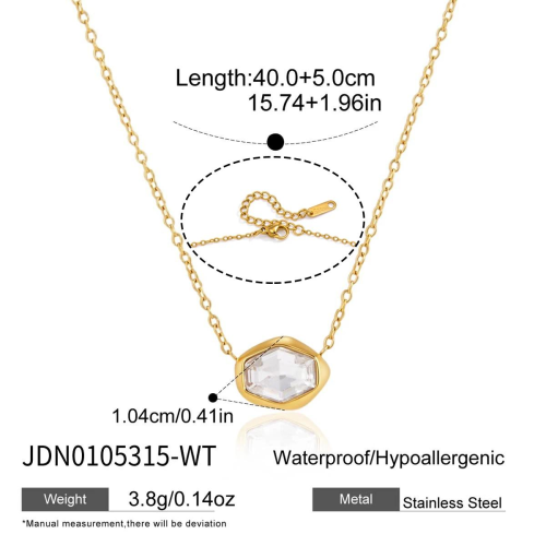 COLLIER ACIER REF COL0105315-WT