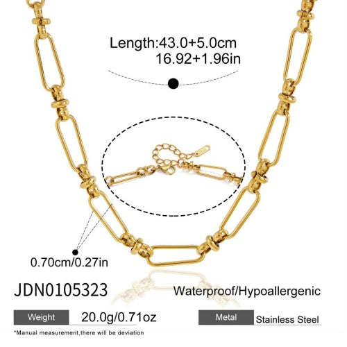 Collier en acier – COL0105323