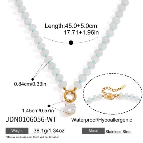 Collier en acier – COL0106056-WT