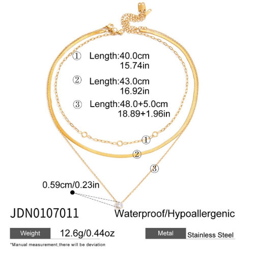 Collier en acier – COL0107011