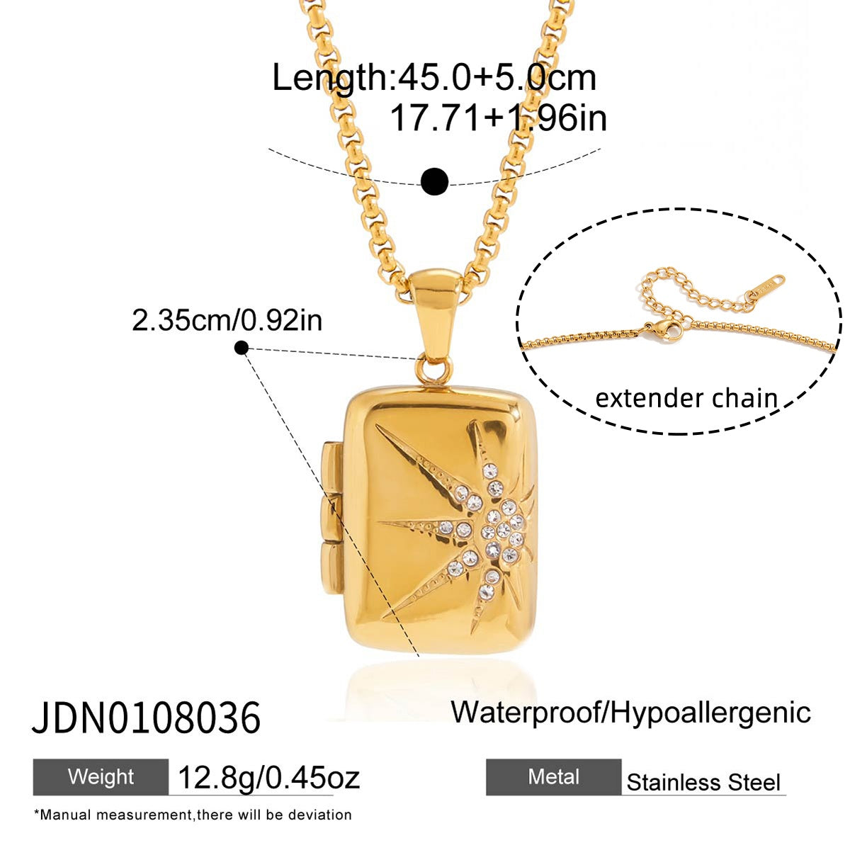 Collier en acier – COL0108036